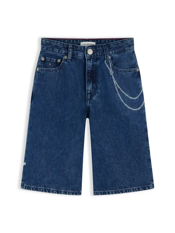 TOMMY HILFIGER TOMMY HILFIGER Kavbojke 'Print Loose Relaxed'  moder denim / svetlo modra