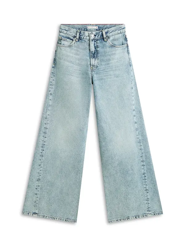 TOMMY HILFIGER TOMMY HILFIGER Kavbojke 'Twist 70's'  moder denim