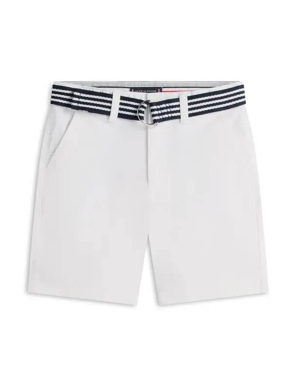 Tommy Hilfiger Kids Tommy Hilfiger Kids Hlače 'Essential'  bela