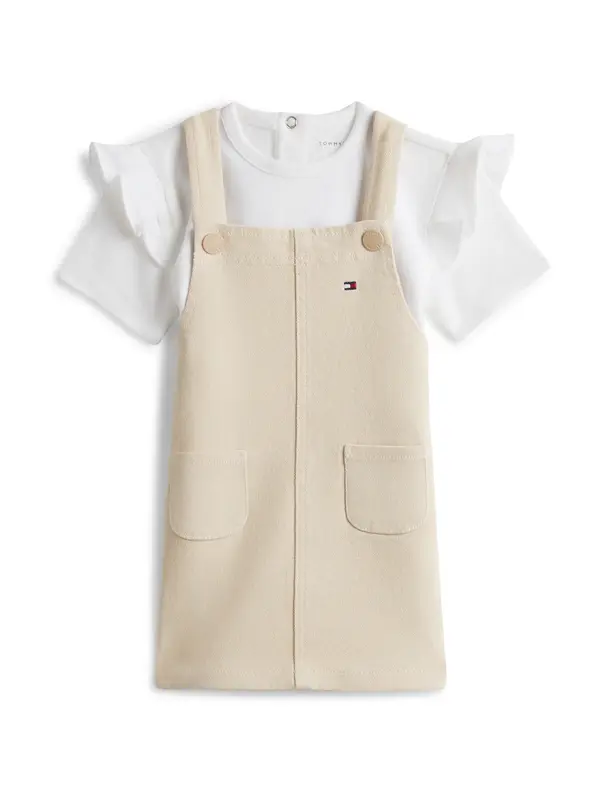 TOMMY HILFIGER TOMMY HILFIGER Komplet  bež / bela