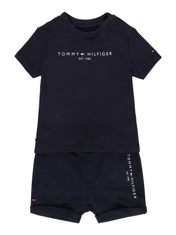 TOMMY HILFIGER TOMMY HILFIGER Komplet  nočno modra / rdeča / bela