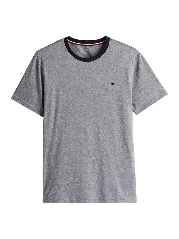 TOMMY HILFIGER TOMMY HILFIGER Kratka pižama  modra / siva
