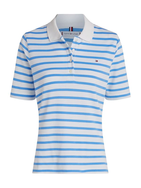 TOMMY HILFIGER TOMMY HILFIGER Majica '1985'  azur / bela