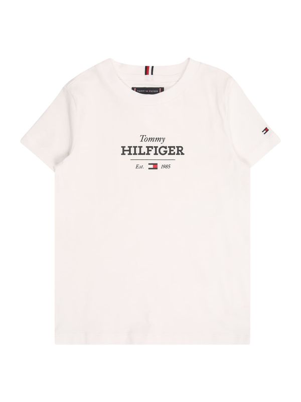 TOMMY HILFIGER TOMMY HILFIGER Majica '1985'  bela