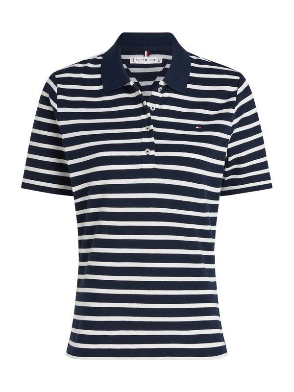 TOMMY HILFIGER TOMMY HILFIGER Majica '1985'  marine / bela