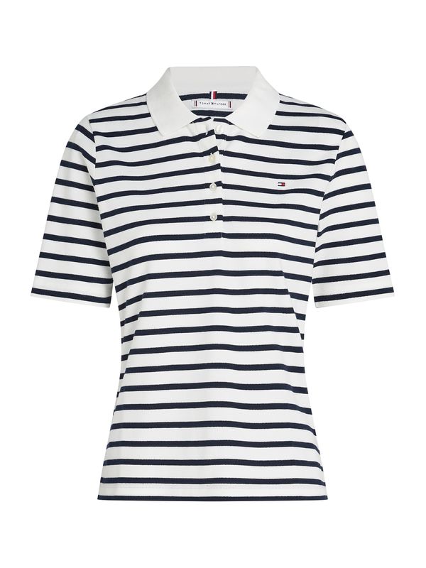 TOMMY HILFIGER TOMMY HILFIGER Majica '1985'  mornarska / bela