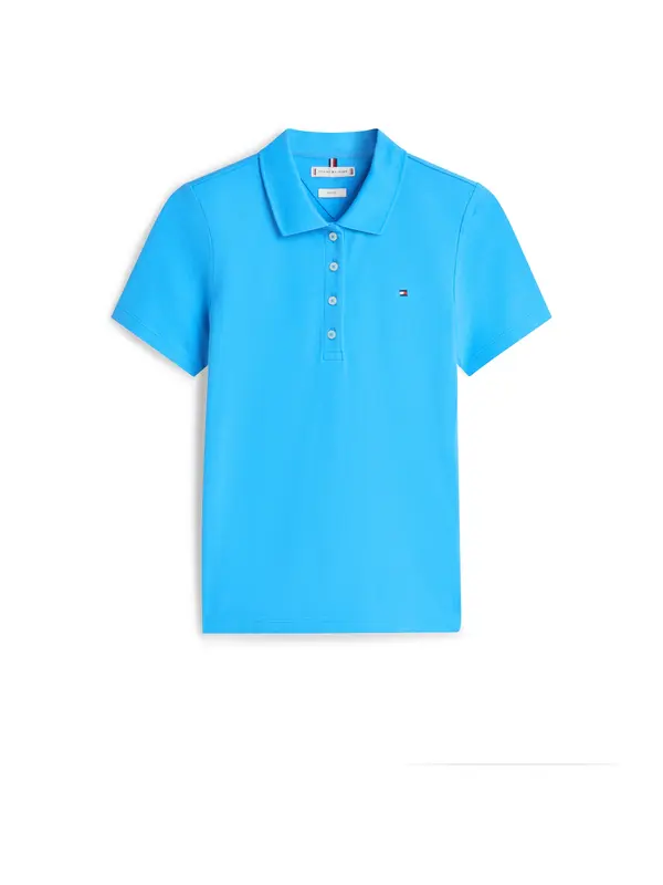 TOMMY HILFIGER TOMMY HILFIGER Majica '1985'  nebeško modra