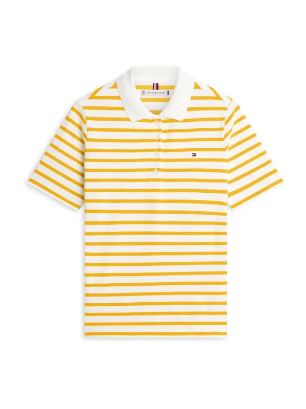 TOMMY HILFIGER TOMMY HILFIGER Majica '1985'  oranžna / bela
