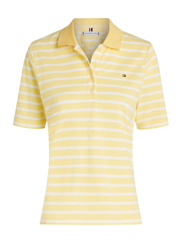 TOMMY HILFIGER TOMMY HILFIGER Majica '1985'  rumena / bela