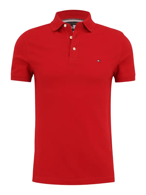 TOMMY HILFIGER TOMMY HILFIGER Majica '1985 Slim Fit'  rdeča