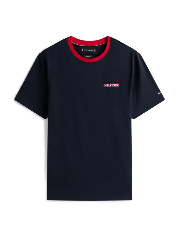 TOMMY HILFIGER TOMMY HILFIGER Majica 'AMERICANA'  modra / marine / rdeča / bela