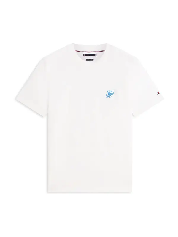 TOMMY HILFIGER TOMMY HILFIGER Majica  azur / bela