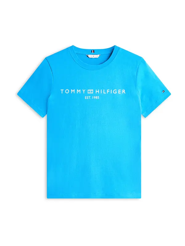 TOMMY HILFIGER TOMMY HILFIGER Majica  azur / bela