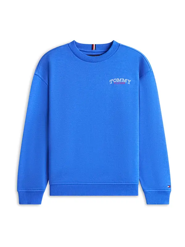 TOMMY HILFIGER TOMMY HILFIGER Majica  azur / rdeča / off-bela
