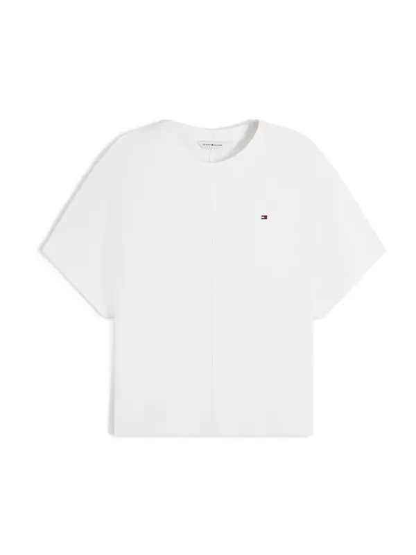 TOMMY HILFIGER TOMMY HILFIGER Majica 'Batwing Sleeve'  bela
