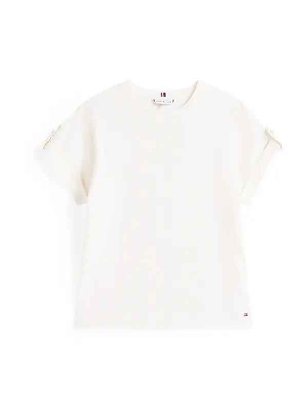 TOMMY HILFIGER TOMMY HILFIGER Majica  bela