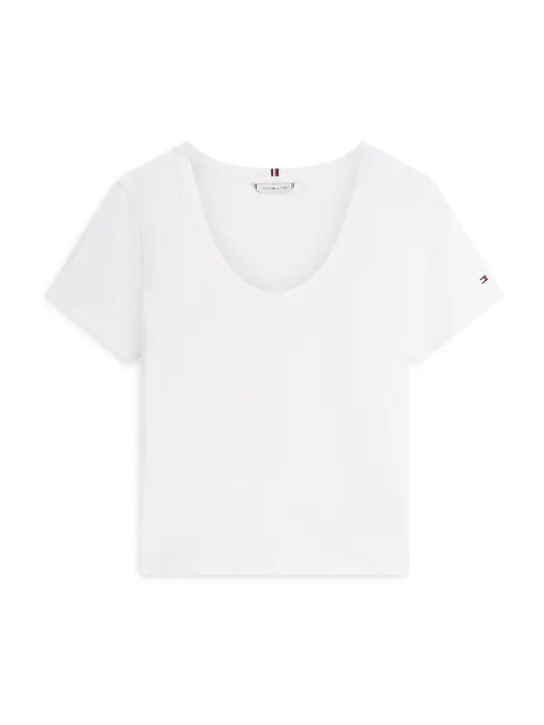 TOMMY HILFIGER TOMMY HILFIGER Majica  bela