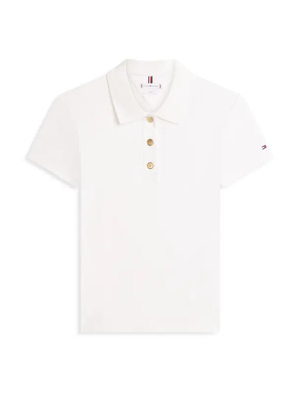 TOMMY HILFIGER TOMMY HILFIGER Majica  bela