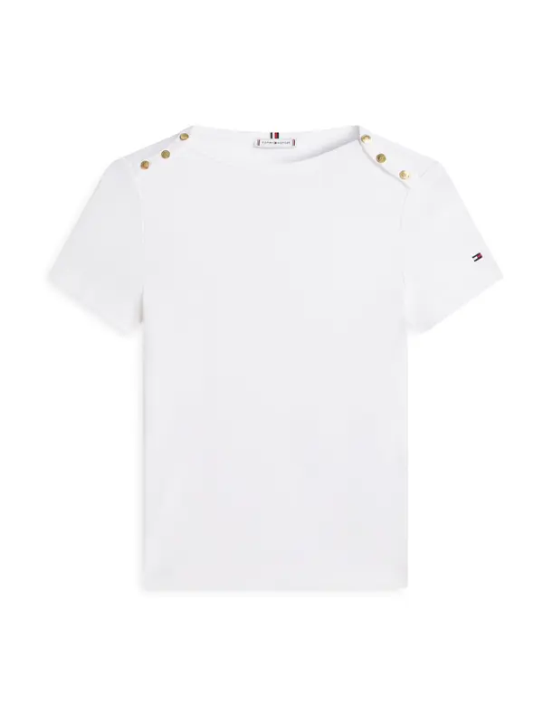 TOMMY HILFIGER TOMMY HILFIGER Majica  bela