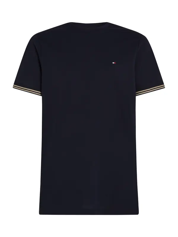 TOMMY HILFIGER TOMMY HILFIGER Majica  bež / mornarska