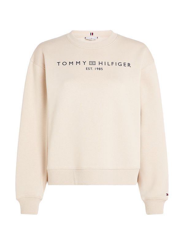 TOMMY HILFIGER TOMMY HILFIGER Majica  bež / mornarska / rdeča / bela