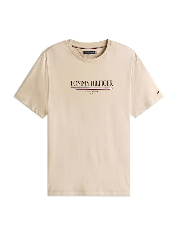 TOMMY HILFIGER TOMMY HILFIGER Majica 'BRAND LOVE'  kit / marine / rdeča / bela