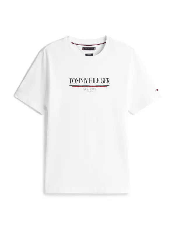 TOMMY HILFIGER TOMMY HILFIGER Majica 'BRAND LOVE'  marine / rdeča / bela