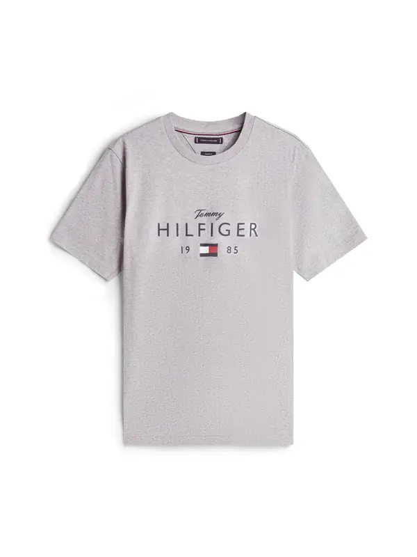 TOMMY HILFIGER TOMMY HILFIGER Majica 'BRAND LOVE'  marine / siva / rdeča