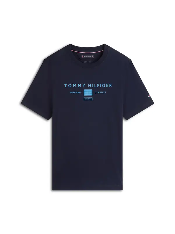 TOMMY HILFIGER TOMMY HILFIGER Majica 'BRAND LOVE'  mornarska / kraljevo modra