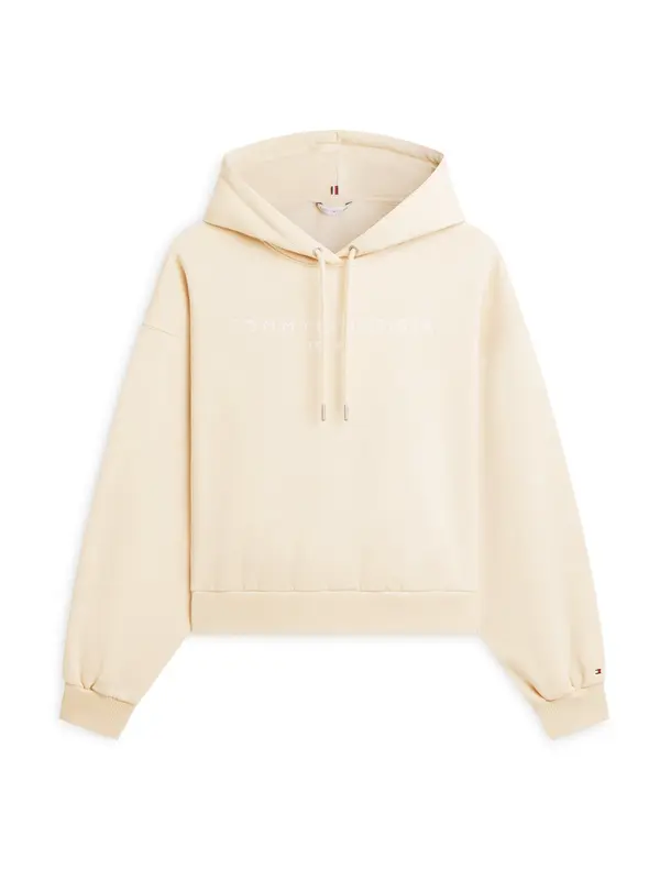 TOMMY HILFIGER TOMMY HILFIGER Majica  chamois / bela