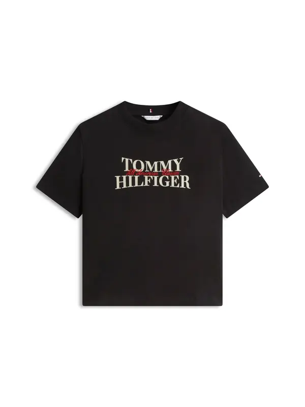 TOMMY HILFIGER TOMMY HILFIGER Majica 'CLASSIC'  mornarska / rdeča / črna / bela