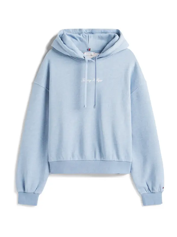 TOMMY HILFIGER TOMMY HILFIGER Majica 'Classic'  svetlo modra / bela