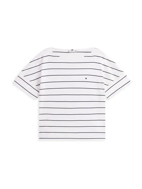 TOMMY HILFIGER TOMMY HILFIGER Majica 'CODY'  črna / bela