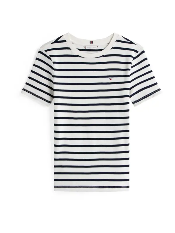 TOMMY HILFIGER TOMMY HILFIGER Majica 'CODY'  črna / bela
