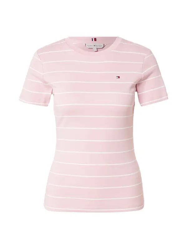 TOMMY HILFIGER TOMMY HILFIGER Majica 'CODY'  roza / bela