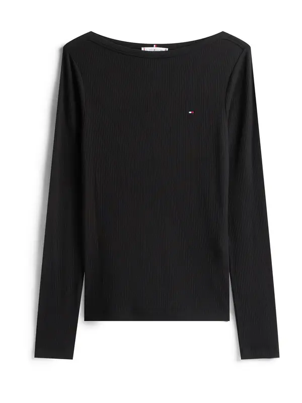 TOMMY HILFIGER TOMMY HILFIGER Majica  črna