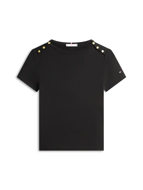 TOMMY HILFIGER TOMMY HILFIGER Majica  črna