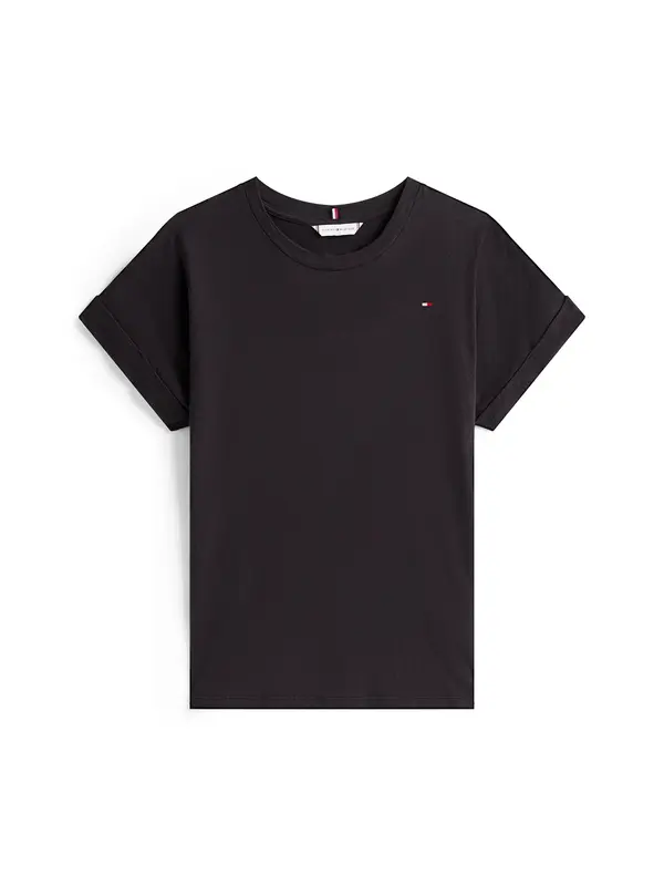 TOMMY HILFIGER TOMMY HILFIGER Majica  črna