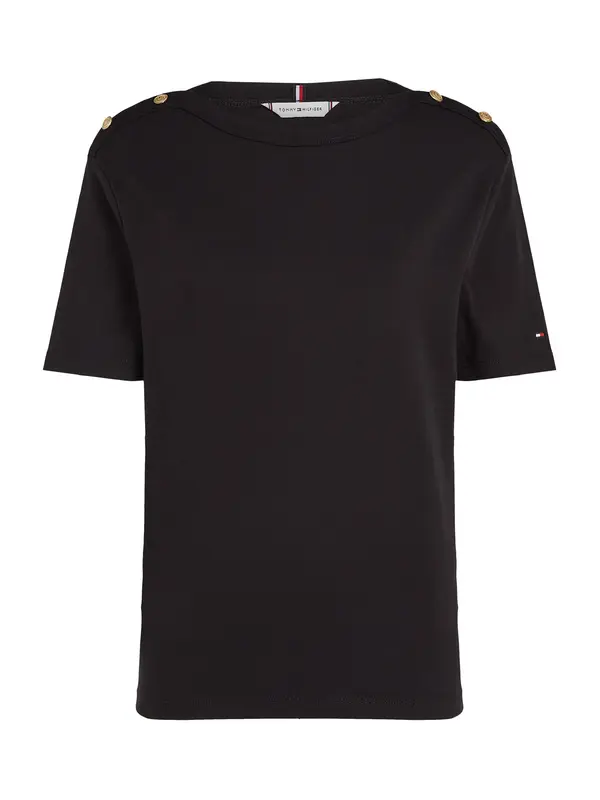 TOMMY HILFIGER TOMMY HILFIGER Majica  črna