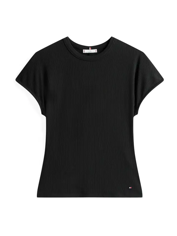 TOMMY HILFIGER TOMMY HILFIGER Majica  črna