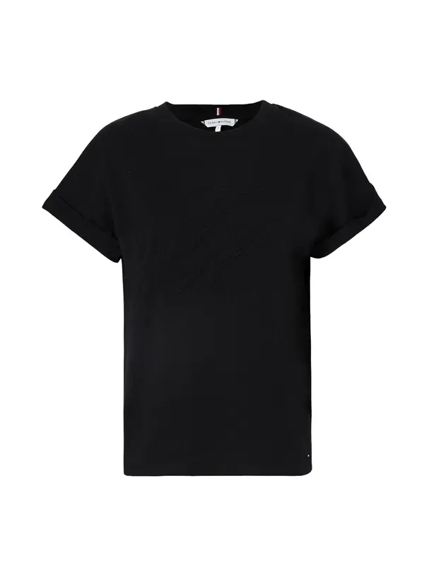TOMMY HILFIGER TOMMY HILFIGER Majica  črna
