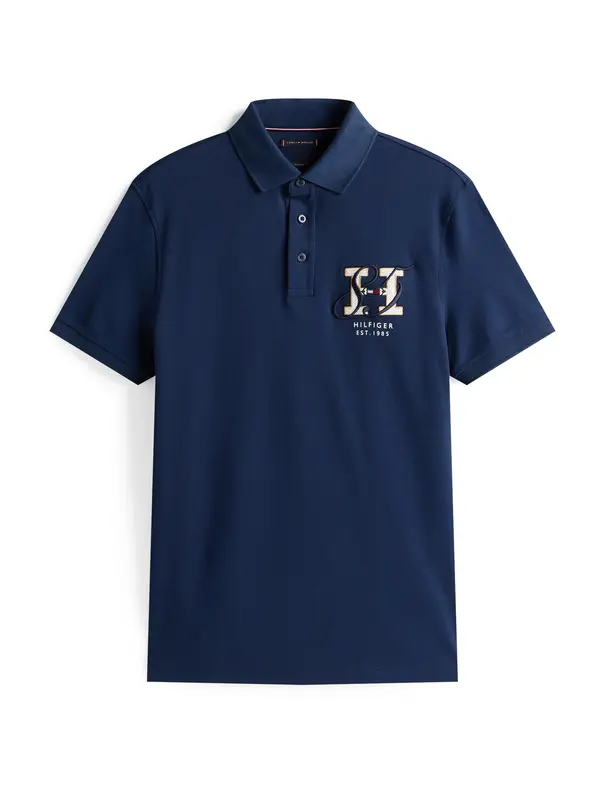TOMMY HILFIGER TOMMY HILFIGER Majica 'DIWALI'  mornarska / temno modra / svetlo rumena / off-bela
