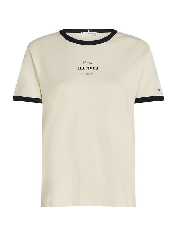 TOMMY HILFIGER TOMMY HILFIGER Majica  ecru / marine