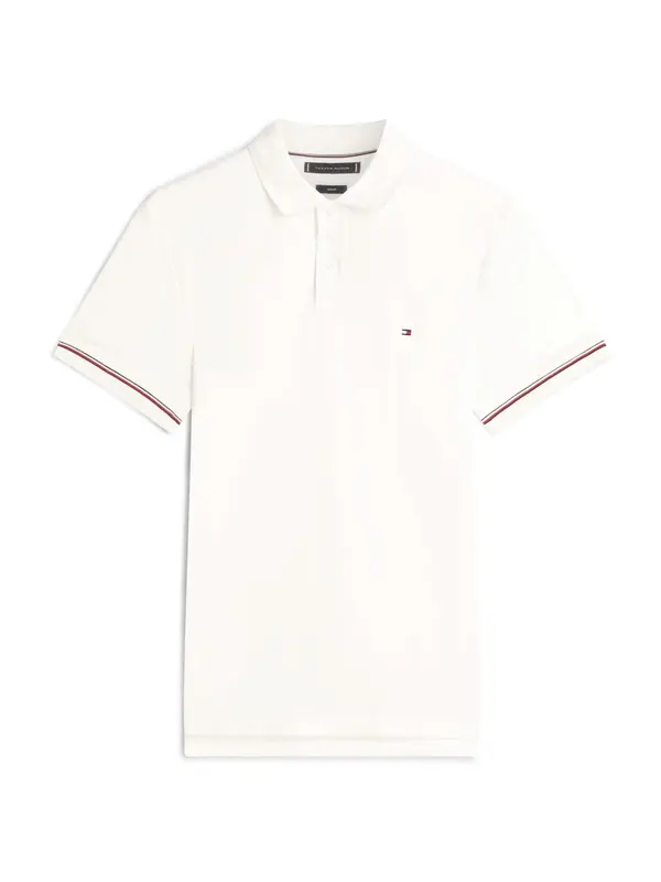 TOMMY HILFIGER TOMMY HILFIGER Majica  ecru / mornarska / rdeča / bela