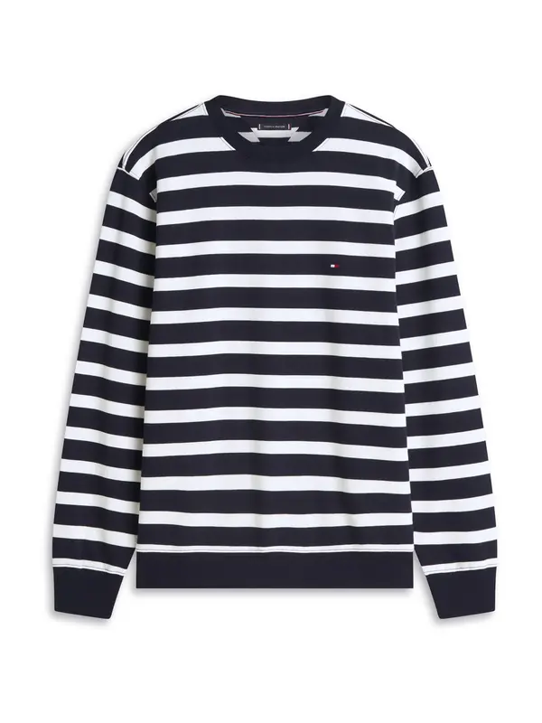 TOMMY HILFIGER TOMMY HILFIGER Majica 'ESS'  mornarska / bela
