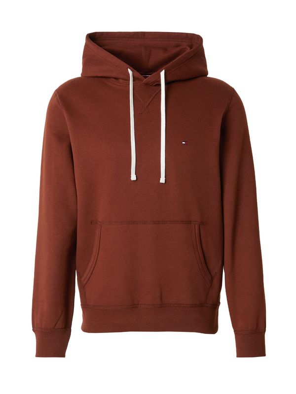 TOMMY HILFIGER TOMMY HILFIGER Majica 'ESS SEASONAL'  rjasto rjava