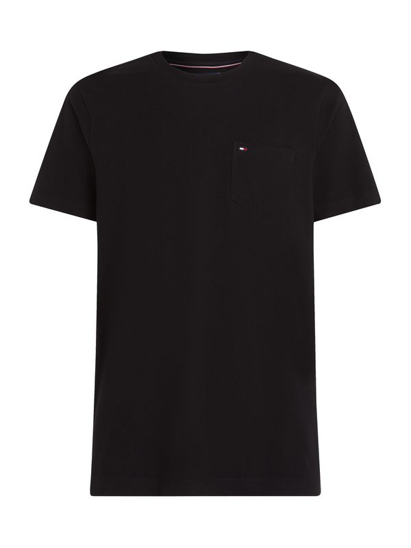 TOMMY HILFIGER TOMMY HILFIGER Majica 'ESSENTIAL'  črna
