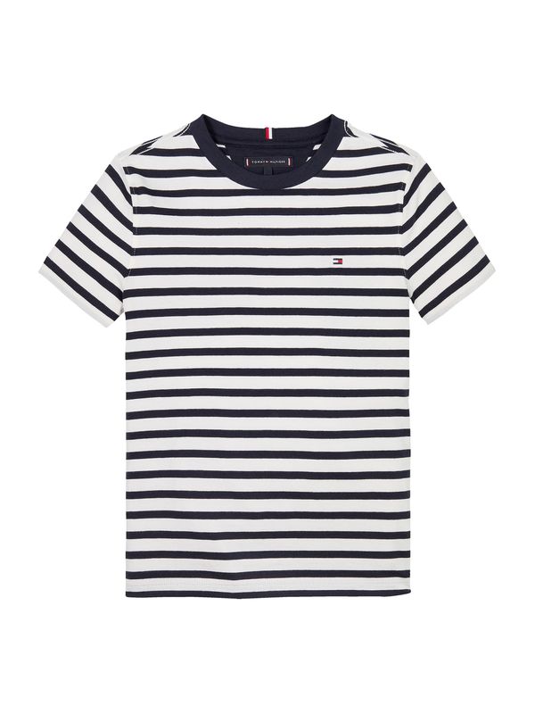 TOMMY HILFIGER TOMMY HILFIGER Majica 'ESSENTIAL'  marine / bela