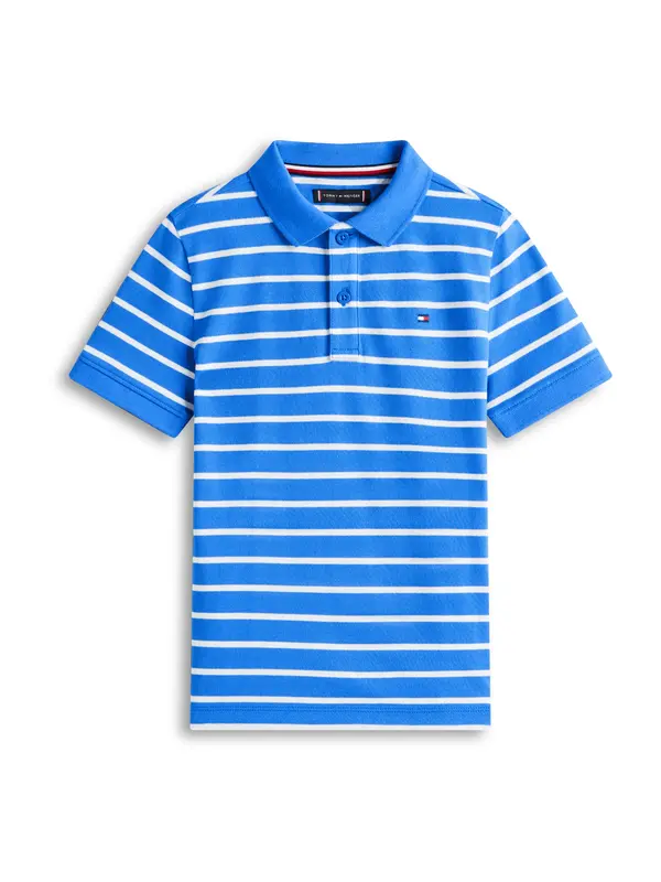 TOMMY HILFIGER TOMMY HILFIGER Majica 'Essential'  modra / bela