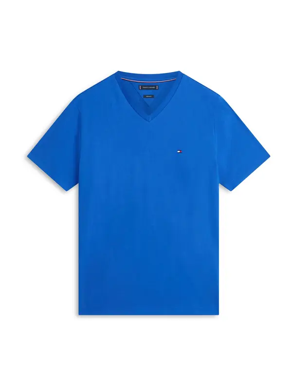 TOMMY HILFIGER TOMMY HILFIGER Majica 'ESSENTIAL'  modra
